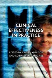 Tapa de Clinical effectiveness in practice