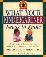 Tapa de What Your Kindergartner Needs to Know