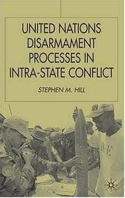 Tapa de United Nations Disarmament Process in Intra-State Conflict (Southampton Studies in Intl Policy)