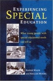 Tapa de Experiencing Special Education
