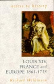Tapa de Louis XIV, France and Europe, 1661-1715