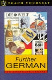 Tapa de Further German