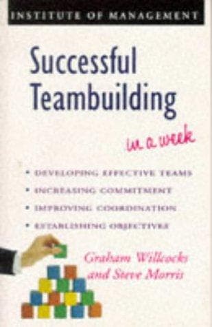 Tapa de Successful Teambuilding in a Week
