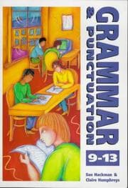 Tapa de Grammar and Punctuation 9-13