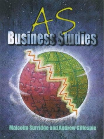 Tapa de AS business studies