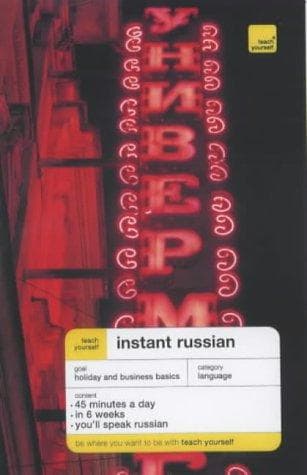 Tapa de Teach Yourself Instant Russian (Teach Yourself Instant Courses)