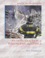 Tapa de Introduction to Philosophy and Ethics (Access to Philosophy)