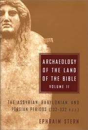 Tapa de Archaeology of the land of the Bible