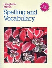 Tapa de Spelling and Vocabulary