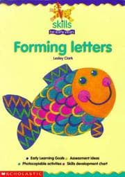 Tapa de Forming Letters (Skills for Early Years)