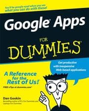 Tapa de Google Apps for dummies
