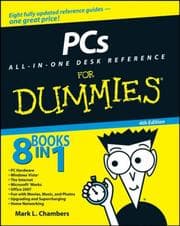 Tapa de PCs All-in-One Desk Reference For Dummies (For Dummies (Computer/Tech))