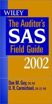 Tapa de Auditor's SAS Field Guide 2002