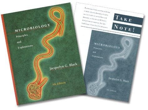 Tapa de Microbiology with Take Note Set