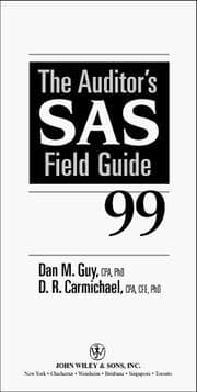 Tapa de Auditor's SAS Field Guide 2000