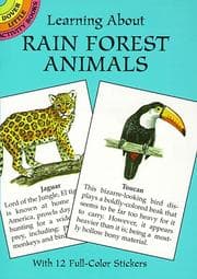 Tapa de Learning About Rain Forest Animals (Learning about Books