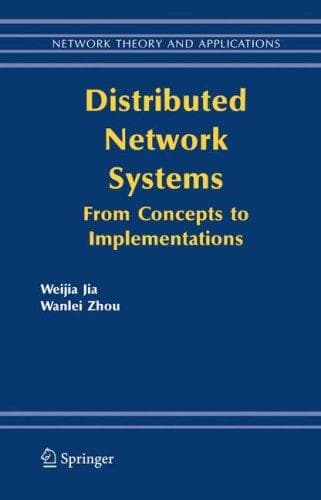 Tapa de Distributed network systems