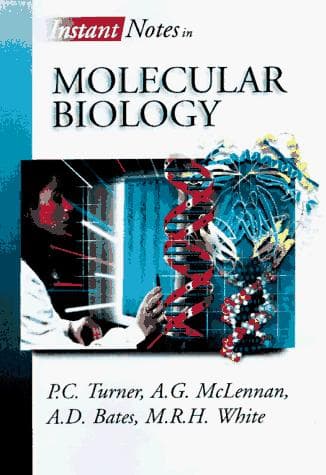 Tapa de Instant notes in molecular biology