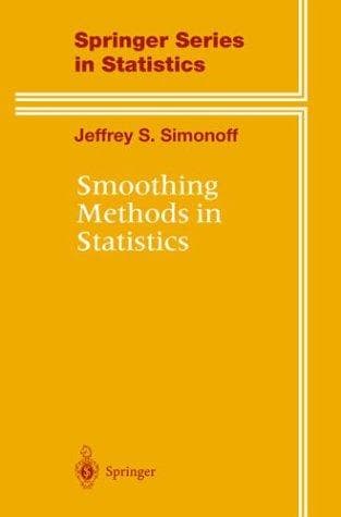 Tapa de Smoothing methods in statistics