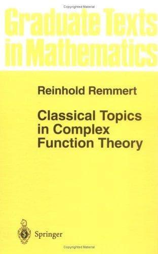 Tapa de Classical topics in complex function theory