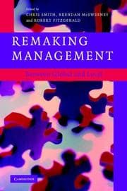 Tapa de Remaking management