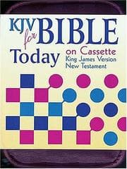 Tapa de KJV on Cassette - New Testament - Nylon Zipper Pack
