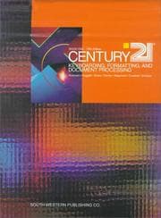 Tapa de Century 21 Keyboarding Formatting Documents Processing