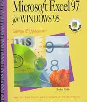 Tapa de Microsoft Excel 97 for Windows 95