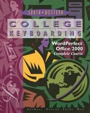 Tapa de College Keyboarding : WordPerfect Office 2000
