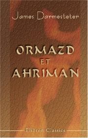 Tapa de Ormazd et Ahriman