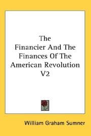 Tapa de The Financier And The Finances Of The American Revolution V2