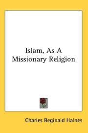 Tapa de Islam as a missionary religion