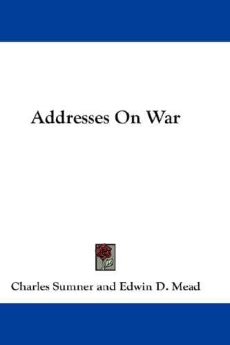 Tapa de Addresses On War