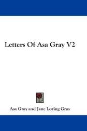 Tapa de Letters Of Asa Gray V2