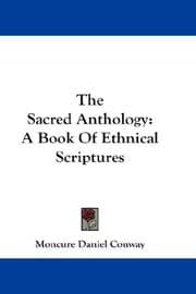 Tapa de The sacred anthology