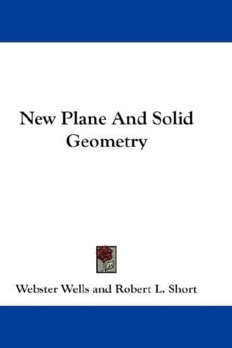 Tapa de New Plane And Solid Geometry