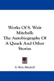 Tapa de Works Of S. Weir Mitchell