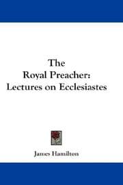 Tapa de The Royal Preacher