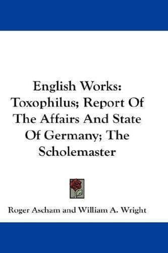 Tapa de English Works