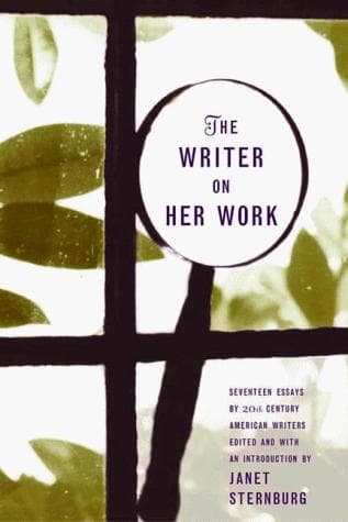 Tapa de The writer on her work