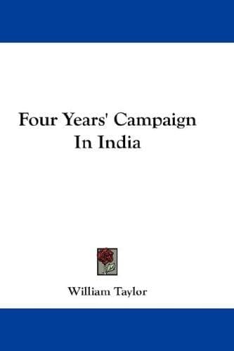 Tapa de Four Years' Campaign In India