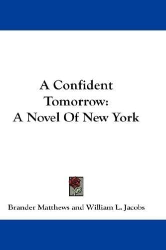 Tapa de A Confident Tomorrow