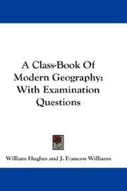 Tapa de A Class-Book Of Modern Geography