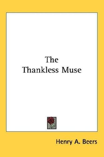 Tapa de The Thankless Muse