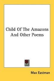 Tapa de Child Of The Amazons And Other Poems