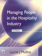 Tapa de Managing People in the Hospitality Industry