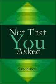 Tapa de Not That You Asked