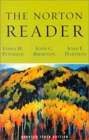 Tapa de The Norton reader
