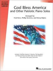 Tapa de God Bless America and Other Patriotic Piano Solos, Level 5