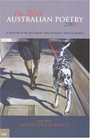 Tapa de The Best Australian Poetry 2004